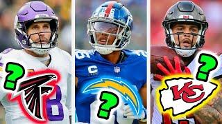 Predicting Where The Top 25 NFL Free Agents Of 2024 Will Land