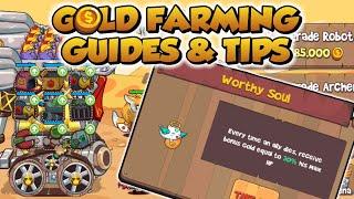 Cat'N'Robot: BEGINNER'S GUIDE on how to earn more gold 