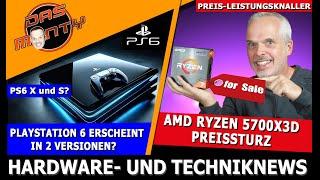 AMD Ryzen 5700X3D Preissturz | Playstation 6 in 2 Versionen? | PS5 Pro Limited Edition kommt