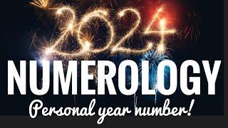 Numerology Predictions 2024 : Your Personal year number!