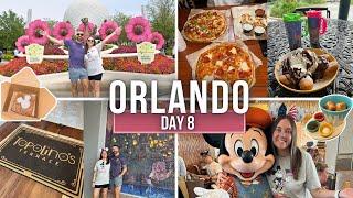 Topolinos Terrace, Orlando Premium Outlets, Beignets & Blaze Pizza | Walt Disney World Day 8