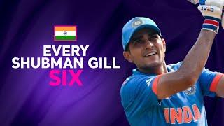 Every Shubman Gill six at Cricket World Cup 2023