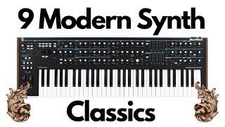 Modern Synth Classics: 9 Incredible Synthesizers | OSCILLATORS & PERCOLATORS