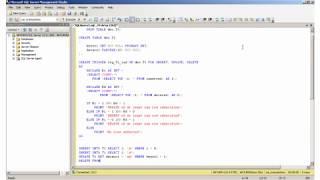 T-SQL tutorial: Triggers, Full SQL Server Transact-SQL Introduction (Lesson 7)