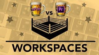 AVID vs Premiere -- Workspaces