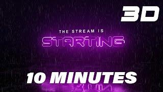 3D Live Stream Starting Soon Timeless Template || NON COPYRIGHT