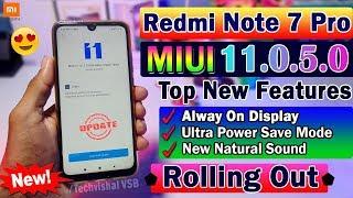 Redmi Note 7 Pro New MIUI 11.0.5.0 Stable Update Rolling Out | 15+Top New Features | Ambient Display