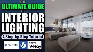 Realistic Interior Lighting on Vray for Sketchup| Best video for you