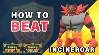 How to Beat 7 Star Incineroar Tera Raid ► Pokemon Scarlet & Violet