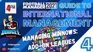 FM21 - How to install add-on leagues & activate ANY national side in Football Manager 2021 - FM2021