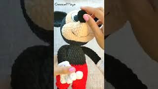 Микки Маус крючком по МК от @goozell_toys / crochet pattern by @goozell_toys