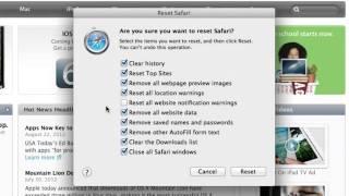 How to Reset Safari on a Mac