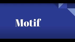 Motif | Definition and Example