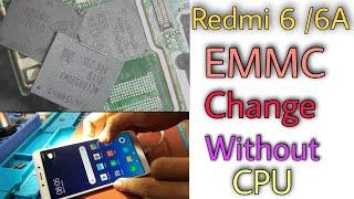 Redmi 6/6A EMMC Change Without CPU || Micron To Samsung ||