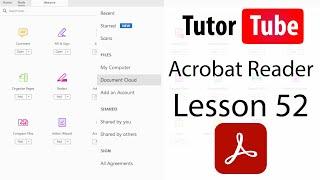 Adobe Acrobat Reader Tutorial - Lesson 52 - Preferences