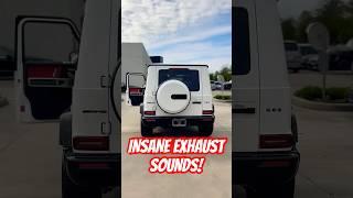 2025 MERCEDES G63 AMG Exhaust Sounds! ️ #mercedes #shorts #gwagon