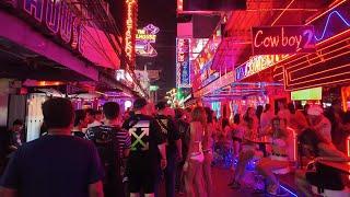 Saturday Night Walk in Bangkok | Sukhumvit Road, Nana Plaza, Soi Cowboy, Soi 11, Soi 4
