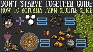 Farming HUNDREDS Of Slurtle Slime With Walter's Ammo & More - Don't Starve Together Guide