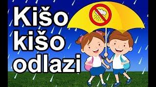 Kišo, kišo odlazi - Pesmice za decu | Rain Rain Go Away - Dečija pesmica - Learn with Nursery Rhymes