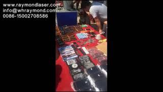 This viedo is showing that some laser-marked products are being sold in  the market.