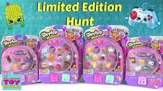 Shopkins Season 5 Limited Edition Hunt 5 & 12 Packs Opening | PSToyReviews