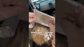 Comment FREE for more free education  #lowlights #dimension #haircolorist #haircolorinspo #haircut