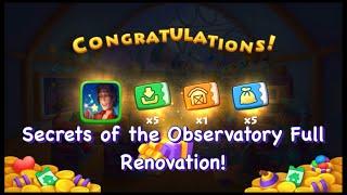 Township : Secrets of the Observatory Full Renovation! #TownshipPro