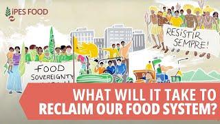 WHAT WILL IT TAKE TO RECLAIM OUR FOOD SYSTEM? A LONG FOOD MOVEMENT!