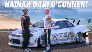 AKU DIBERIKAN MOBIL SKYLINE GTR34 TWIN TURBO KEI O'CONNER - GTA V ROLEPLAY