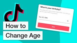 How to Change Your Age on Tiktok (2022)