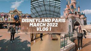 DISNEYLAND PARIS MARCH 2022 VLOG 1 - Travelling by Eurostar & 30th Anniversary in Disneyland Park