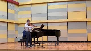 Aaron Frandsen-2023 BYU Musicians Summer Camp Placement Video, Allegro Brillante by Ten Have