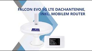 Falcon EVO 5G DTV LTE Dachantenne, inkl. mobilem router