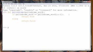 How to Write a Function for Palindrome in Python programming language