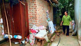 The Woman felt Happy and Surprised, To see us Cleaning and Renovating her House......