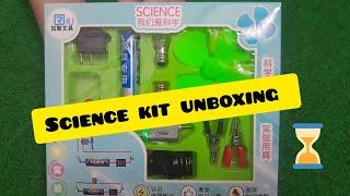 how to ensemble Science kit? mini bulb and fan with batteryScience kit for School project | #review