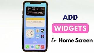 How to Add Widgets to Home Screen on iPhone
