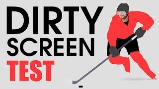 (DSE) Dirty Screen Effect Test --- 60 fps Hockey Screen Uniformity