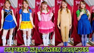 Diaper Girl Costume Dress Up! Ideas for Diapered Halloween! LoungeFly!