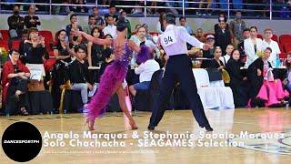 2022 SEAGames Selection: Michael Angelo Marquez & Stephanie Sabalo - Marquez Solo Chachacha