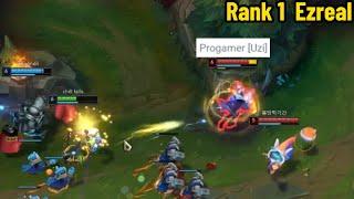 HanQL: Rank 1 Ezreal Found UZI in KR Challenger!