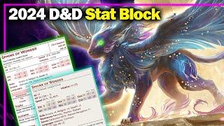 The 2024 D&D Monster Stat Block Has a Hidden Feature | 2024 Player's Handbook