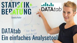 DATAtab - ein einfaches Online Analysetool