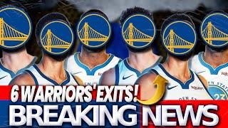 NBA shocker! Golden State Warriors shake up the market with 6 departures! Stephen Curry at the...