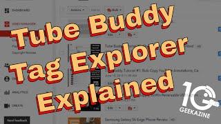 Tube Buddy Tag Explorer for YouTube