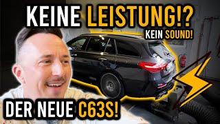 Leistungsmessung / Die Stunde der Wahrheit ! Mercedes C63 E-Performance
