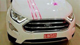 All New Ford EcoSport Titanium Diamond White Walkaround #LetsRewind !!