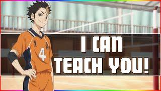 [ASMR] "I Can Teach You!" Yu Nishinoya x Listener Roleplay |Haikyuu|