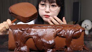 TOO SWEET CHOCOLATE PUDDINGMUKBANG ASMR