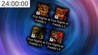 Beating FNAF Under 24 Hours. (not serious)